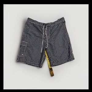 Goodfellow & Co Black and White Checkered Board Shorts 097